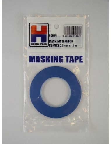 Masking Tape For Curves 2,5 mm x 18 m 