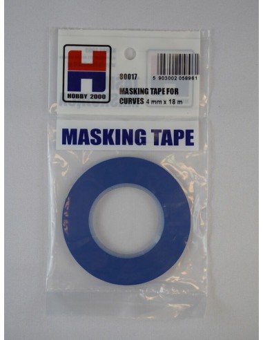 Masking Tape For Curves 4 mm x 18 m 