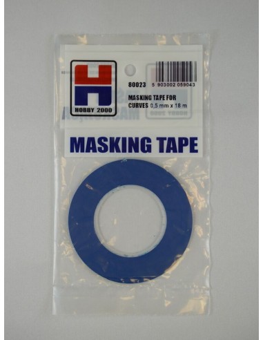 Masking Tape For Curves 0,5 mm x 18 m 