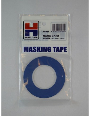 Masking Tape For Curves 0,75 mm x 18 m 