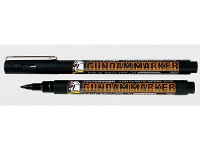 Mr Hobby -Gunze Black (Brush Type) Marker 