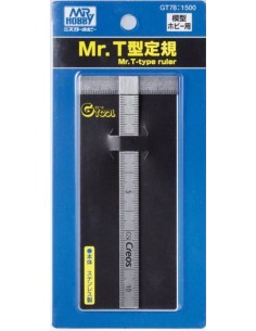 Mr Hobby -Gunze Mr. T-Type Ruler 