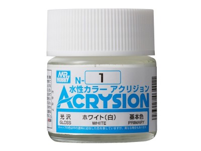 Mr Hobby -Gunze Acrysion (10 ml) White 
