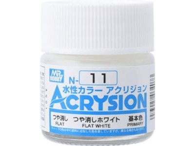 Mr Hobby -Gunze Acrysion (10 ml) Flat White 