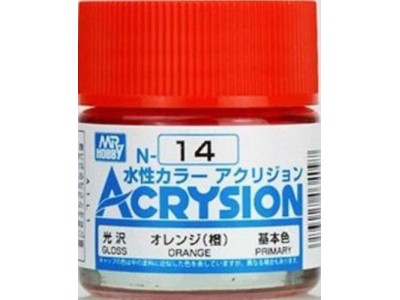 Mr Hobby -Gunze Acrysion (10 ml) Orange 