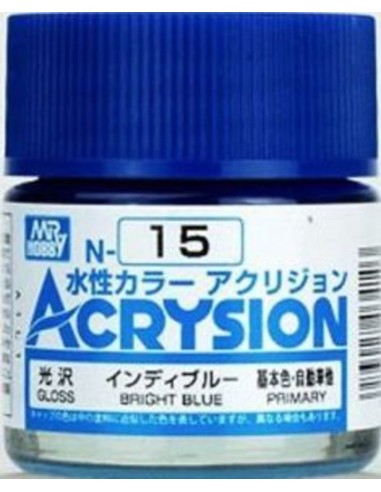 Mr Hobby -Gunze Acrysion (10 ml) Bright Blue 
