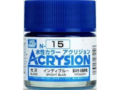 Mr Hobby -Gunze Acrysion (10 ml) Bright Blue 