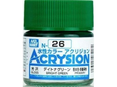 Mr Hobby -Gunze Acrysion (10 ml) Bright Green 
