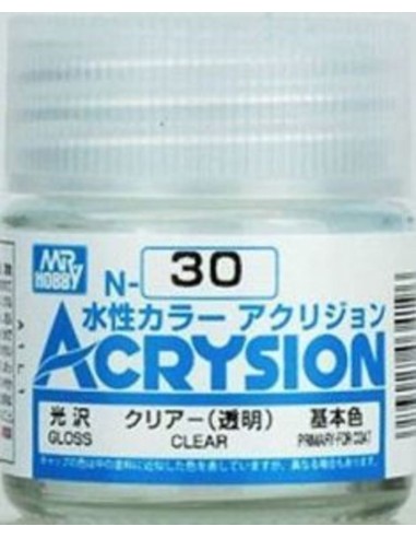 Mr Hobby -Gunze Acrysion (10 ml) Clear 