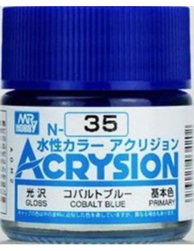Mr Hobby -Gunze Acrysion (10 ml) Cobalt Blue 