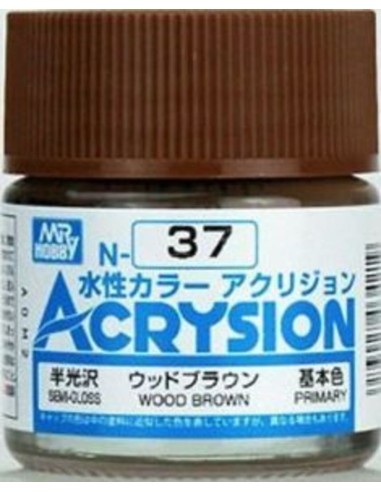 Mr Hobby -Gunze Acrysion (10 ml) Wood Brown 