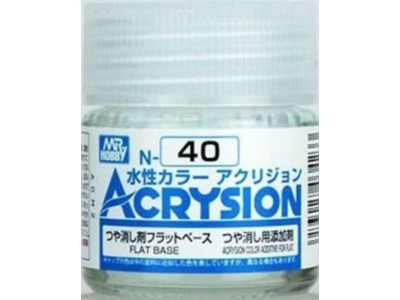 Mr Hobby -Gunze Acrysion (10 ml) Flat Base 