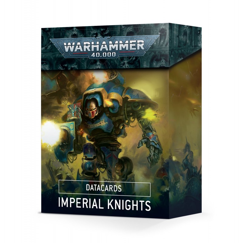 DATACARDS: IMPERIAL KNIGHTS (ENGLISH)