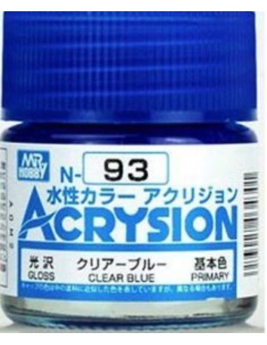 Mr Hobby -Gunze Acrysion (10 ml) Clear Blue 