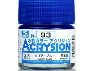 Mr Hobby -Gunze Acrysion (10 ml) Clear Blue 