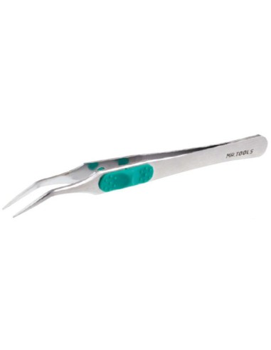 Mr Hobby -Gunze Mr. Angled Tweezers 
