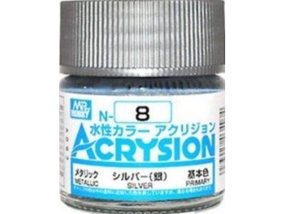 Mr Hobby -Gunze Acrysion (10 ml) Silver 