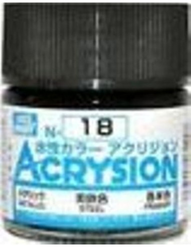 Mr Hobby -Gunze Acrysion (10 ml) Steel 