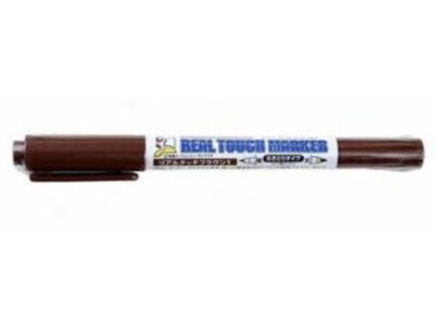 Mr Hobby -Gunze Real Touch Marker - Real Touch Brown 1 