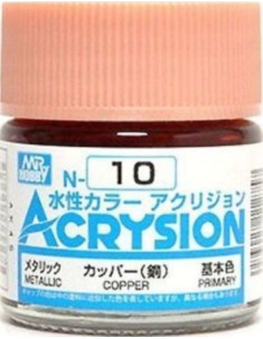 Mr Hobby -Gunze Acrysion (10 ml) Copper 