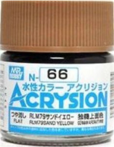 Mr Hobby -Gunze Acrysion (10 ml) RLM79 Sand Yellow 