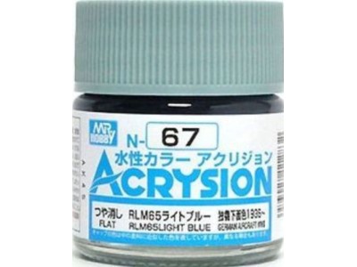 Mr Hobby -Gunze Acrysion (10 ml) RLM65 Light Blue 
