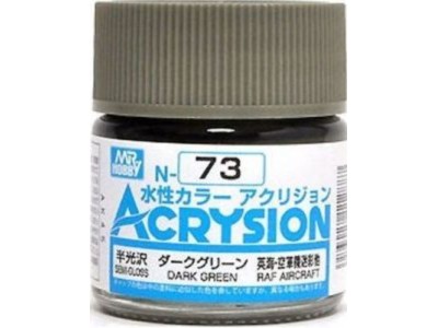 Mr Hobby -Gunze Acrysion (10 ml) Dark Green 