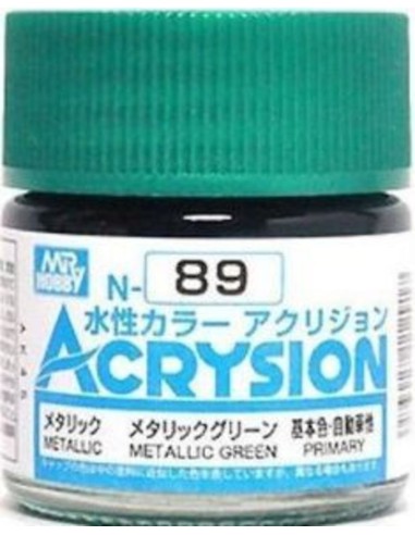 Mr Hobby -Gunze Acrysion (10 ml) Metallic Green 