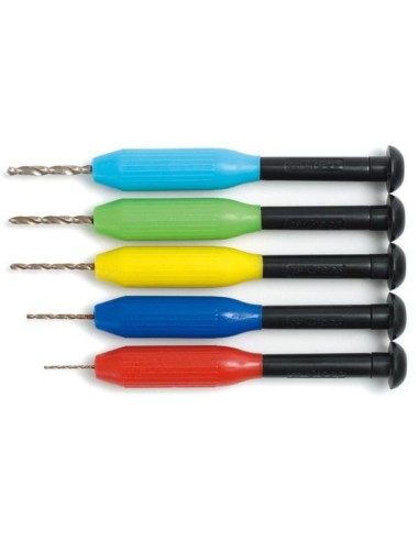 Mr Hobby -Gunze Mr. Pinvice Basic Set (1 / 1.5 / 2 / 2.5 / 3 mm) 