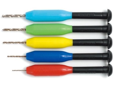 Mr Hobby -Gunze Mr. Pinvice Basic Set (1 / 1.5 / 2 / 2.5 / 3 mm) 