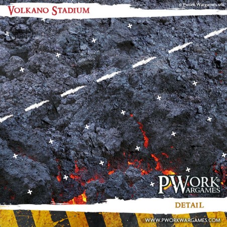 Tapis de jeu néoprène Volkano Stadium