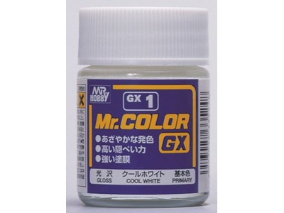 Mr Hobby -Gunze Mr. Color GX (18 ml) Cool White 