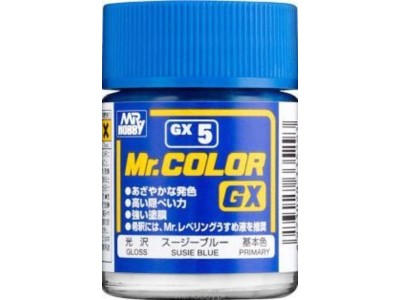 Mr Hobby -Gunze Mr. Color GX (18 ml) Susie Blue 