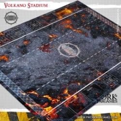 Tapis de jeu néoprène Volkano Stadium