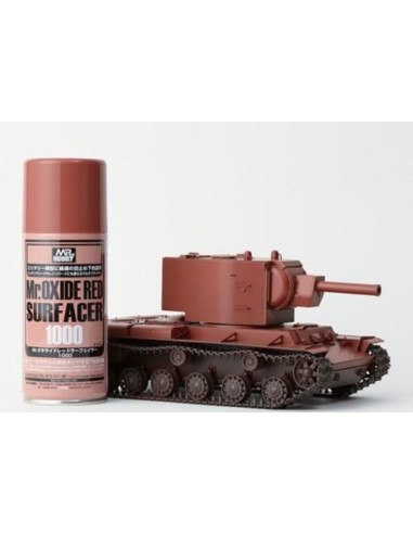 Mr Hobby -Gunze Mr. Oxide Red Surfacer 1000 (170 ml) 