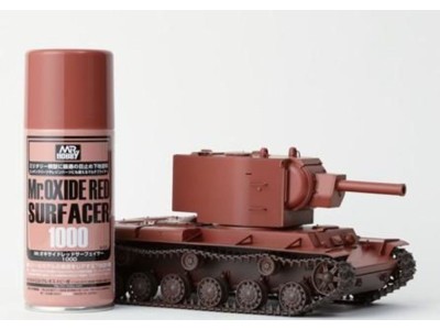 Mr Hobby -Gunze Mr. Oxide Red Surfacer 1000 (170 ml) 
