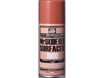 Mr Hobby -Gunze Mr. Oxide Red Surfacer 1000 (170 ml) 