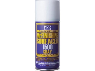 Mr Hobby -Gunze Mr. Finishing Surfacer 1500 Gray (170 ml) 