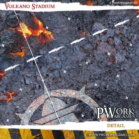 Tapis de jeu PVC Volkano Stadium