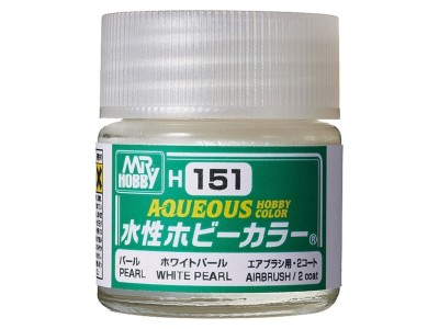 Mr Hobby -Gunze Aqueous Hobby Colors  (10 ml) White Pearl 