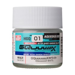 AQUEOUS GUNDAM COLOR (10ml) GQuuuuuuX WHITE  2