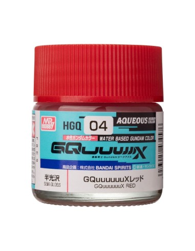 AQUEOUS GUNDAM COLOR (10ml) GQuuuuuuX RED 