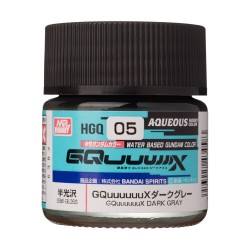 AQUEOUS GUNDAM COLOR (10ml) GQuuuuuuX DARK GRAY  2