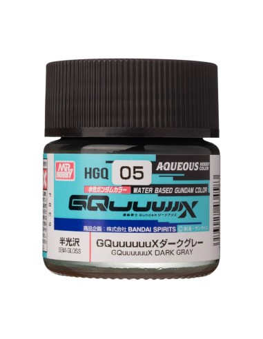AQUEOUS GUNDAM COLOR (10ml) GQuuuuuuX DARK GRAY 