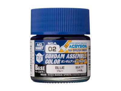 Acrysion GUNDAM ASSEMBLE COLOR (Base Color) (10 ml) Blue 