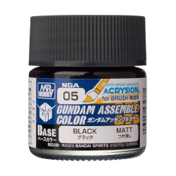Acrysion GUNDAM ASSEMBLE COLOR (Base Color) (10 ml) Black  2