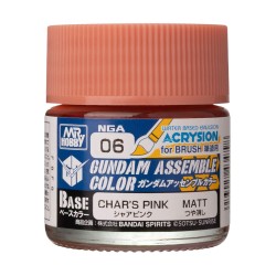 Acrysion GUNDAM ASSEMBLE COLOR (Base Color) (10 ml) Char's Pink  2
