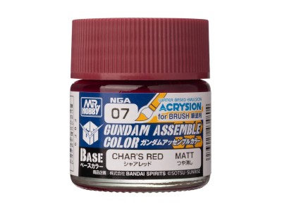 Acrysion GUNDAM ASSEMBLE COLOR (Base Color) (10 ml) Char's Red 