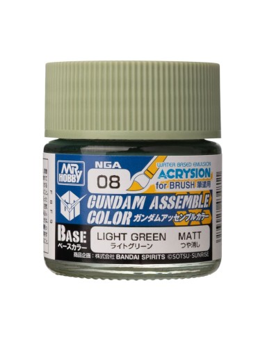 Acrysion GUNDAM ASSEMBLE COLOR (Base Color) (10 ml) Light Green 