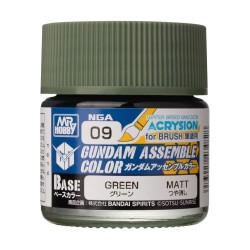 Acrysion GUNDAM ASSEMBLE COLOR (Base Color) (10 ml) Green  2